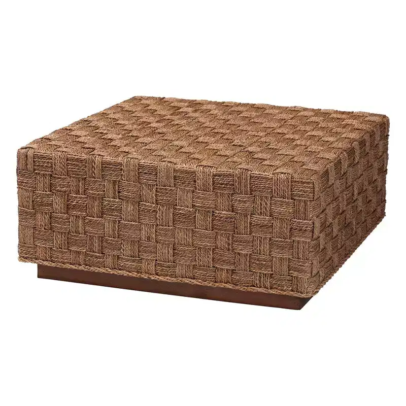 bali & pari Karina Coffee Table Natural Seagrass/Light Brown