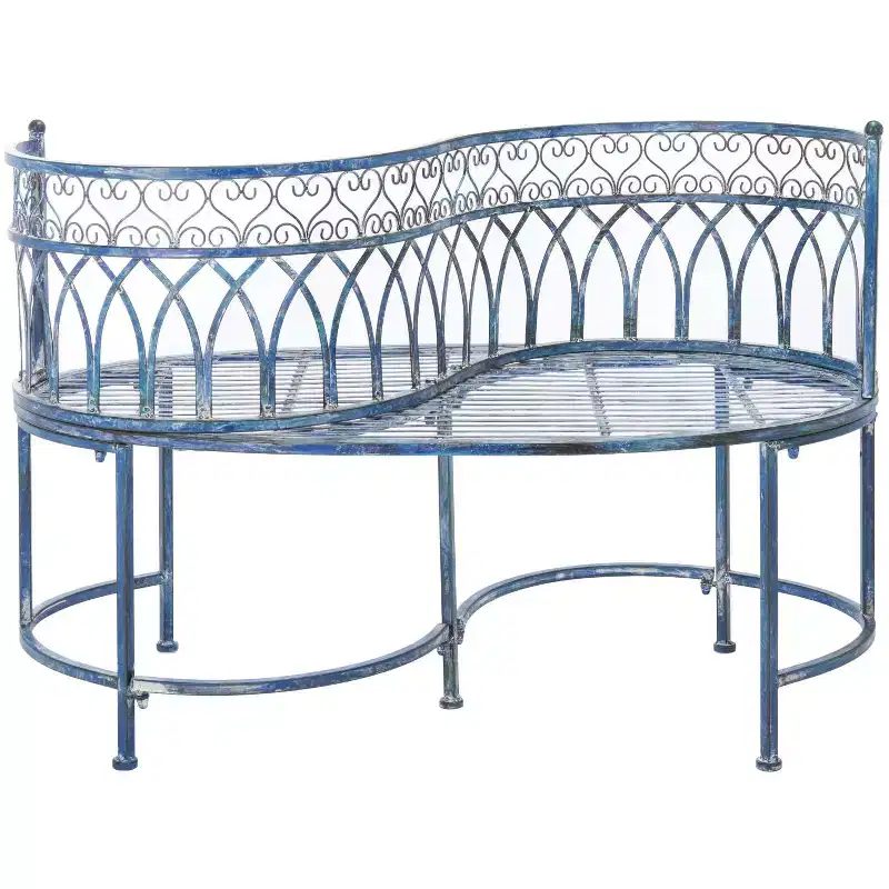 Lara Kissing Bench - Outdoor - PAT5005 - Safavieh