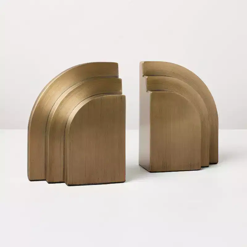 Layered Brass Bookends - Hearth & Hand™ with Magnolia