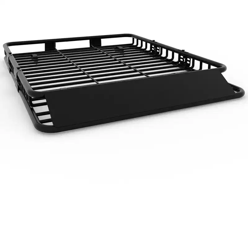 Heavy Duty Steel Roof Rack Cargo Basket, 200 lbs Capacity, for SUVs, Cars, Trucks