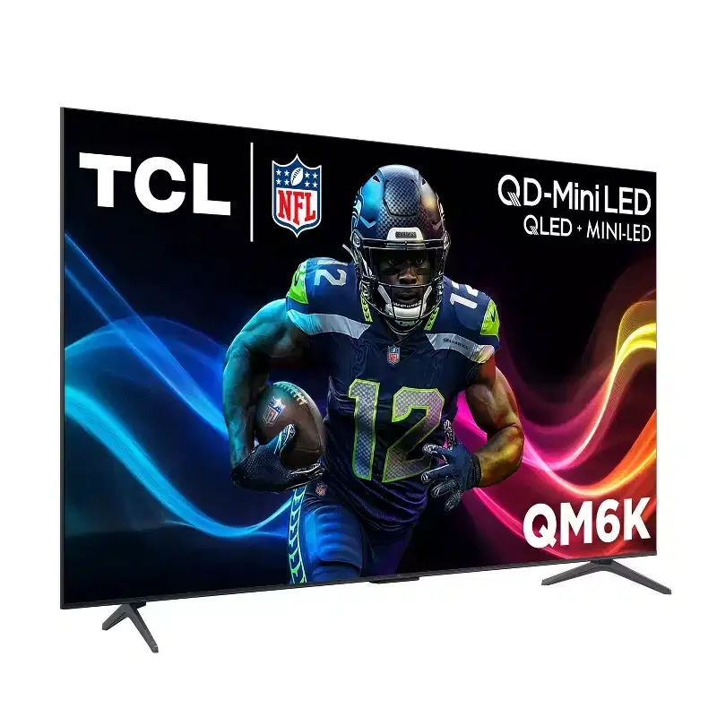 TCL 55 Class QM6K-Series 4K UHD HDR QD Mini LED Smart Google TV 55QM6K