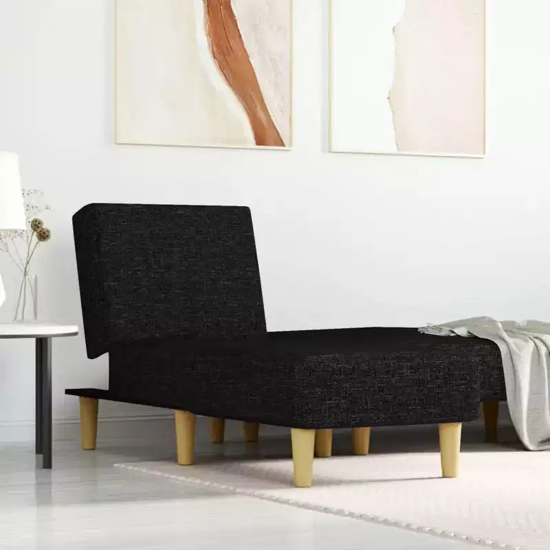 Lounger Modern Settee Lounge Sofa Chair Bed Living Room Seating Velvet