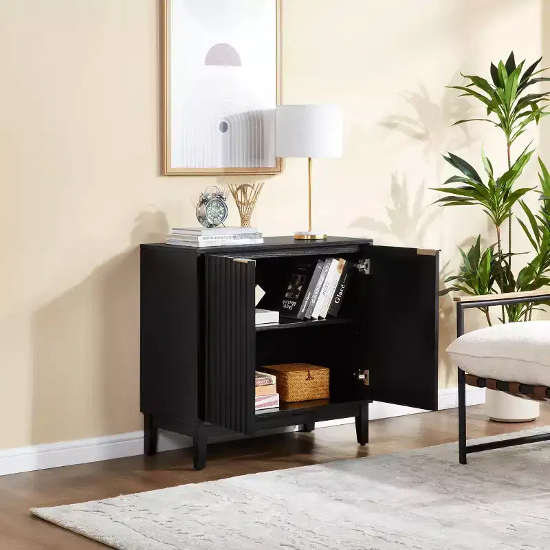Small Accent Sideboard Cabinet, Compact Storage Cabinet for Kitchen, Dining Room, or Living Room - Panipeachy