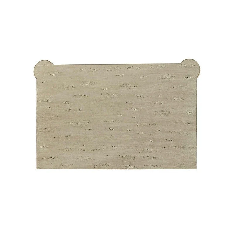 Small 24-inch Distressed Finish Mesh Front Field Chest