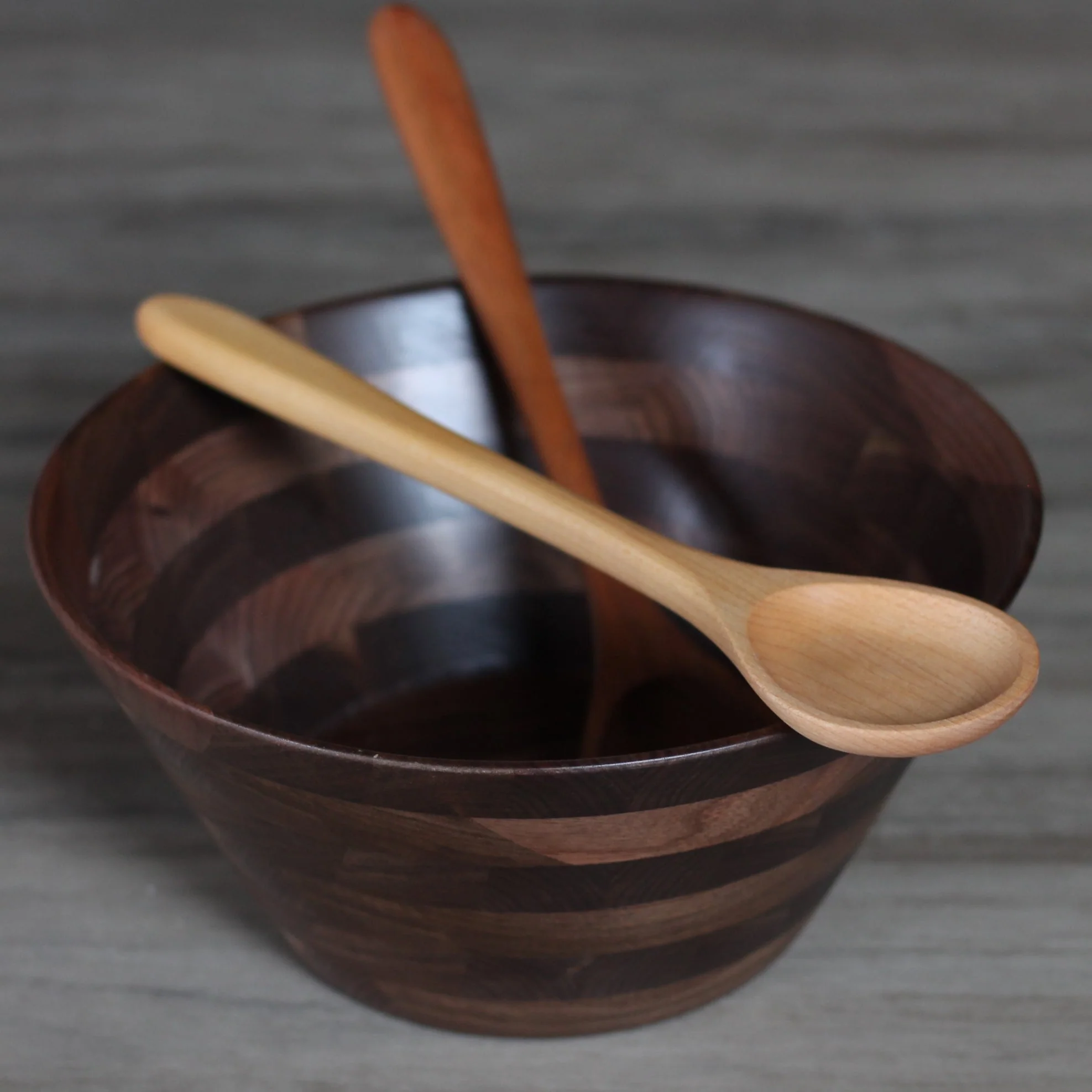 Handmade Wooden Round Spoon