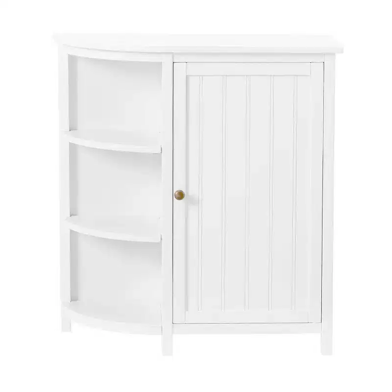 Dover Deluxe Storage Cabinet with Shelving White