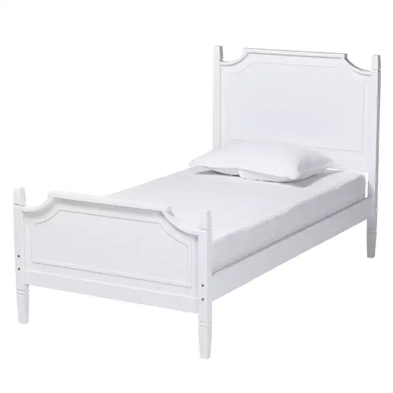 Baxton Studio Mariana Classic and Traditional Wood Platform Bed