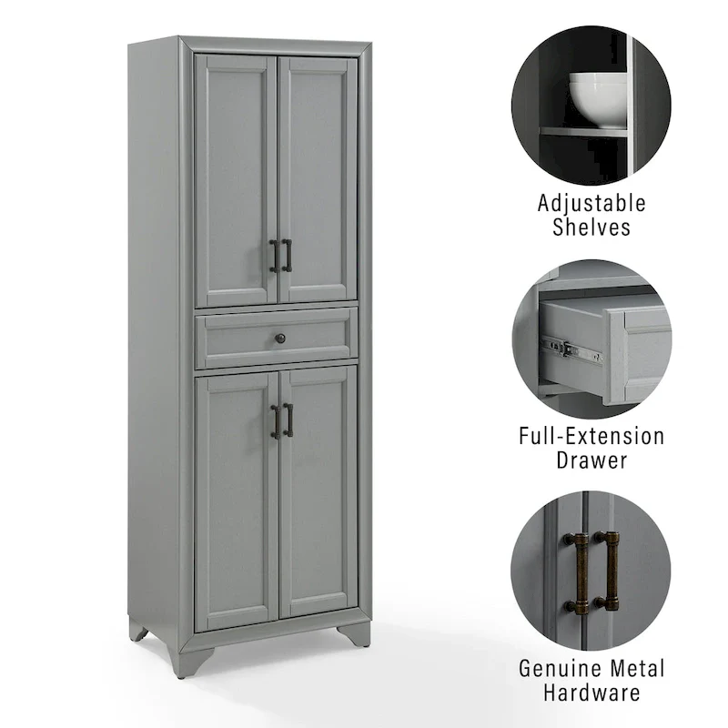 3-piece Sideboard and Pantry Set - 15x108.5x67.75