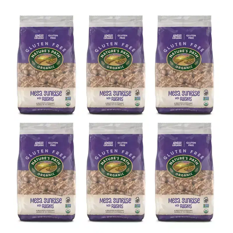 Nature's Path Organic Mesa Sunrise with Raisins Cereal 6pk/174.6oz