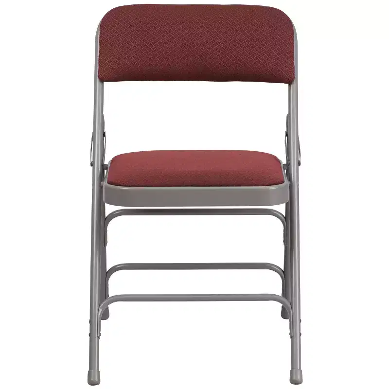 2-Pack Home & Office Party Events Fabric Padded Metal Folding Chair