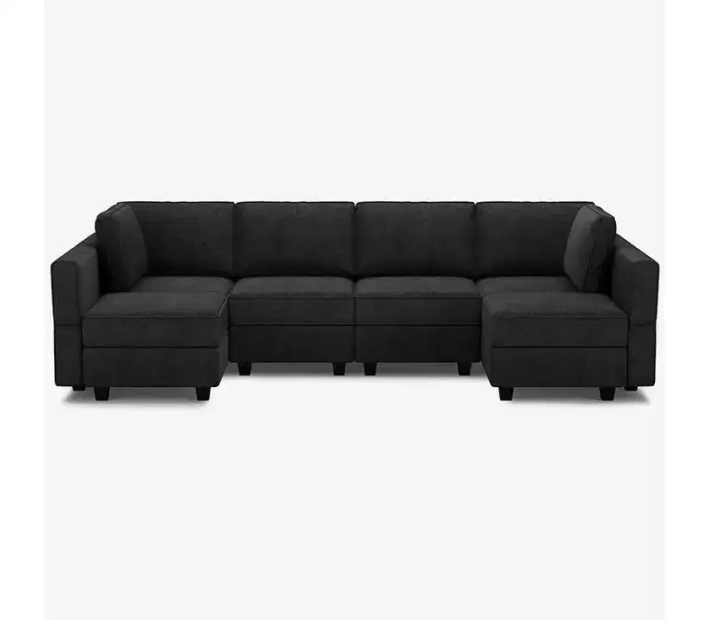 Belffin Modular Terry Sofa with Storage Seat (6 Seats + 8 Sides)