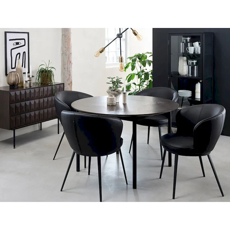 Rye Studio Modern Sideboard, Espresso Oak