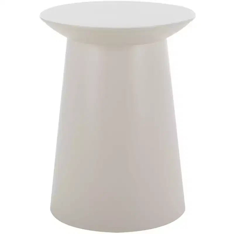 Rivia Round Accent Table - ACC4613 - Warm Grey - Safavieh
