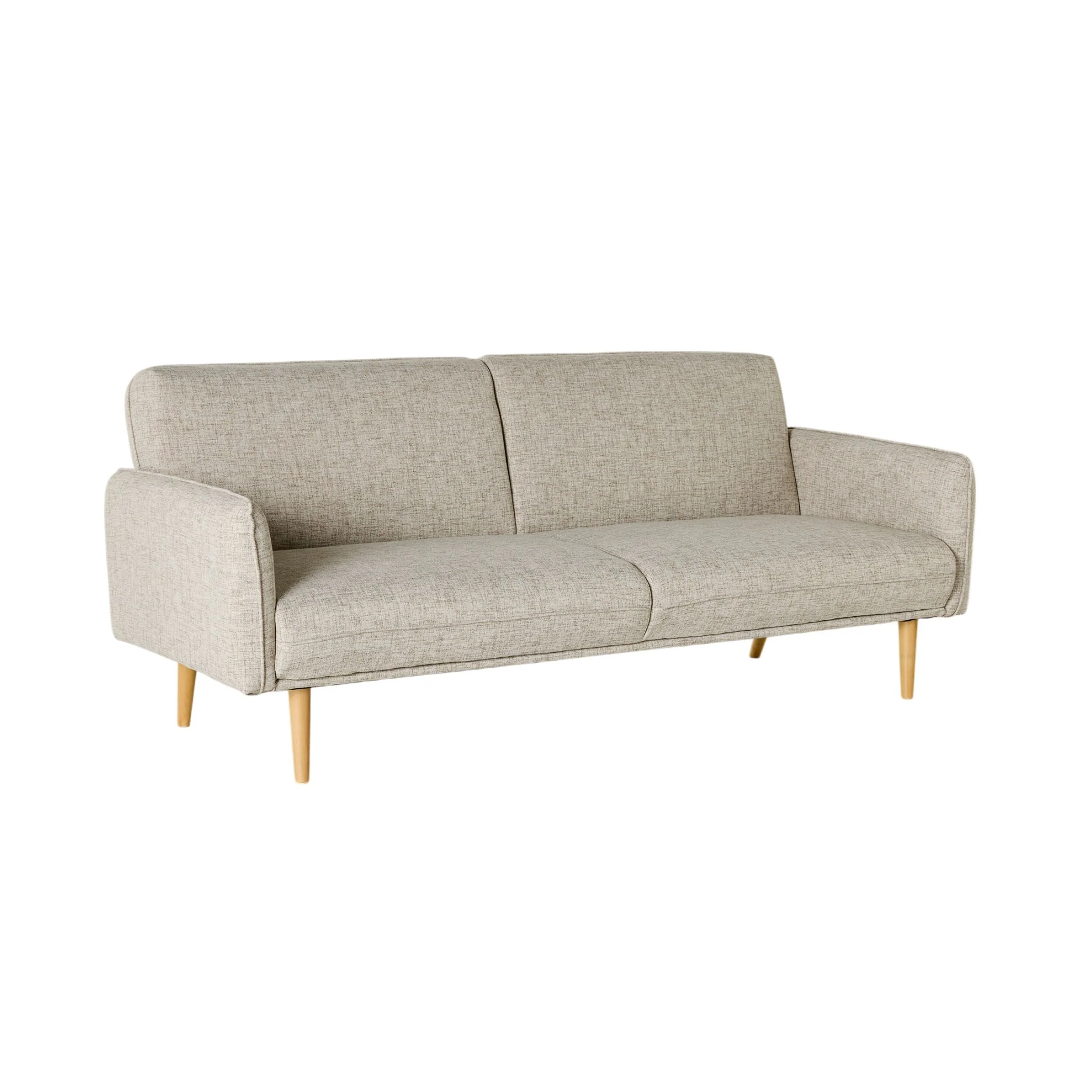 Click-Clack Sofa Bed Champagne Textured Weave