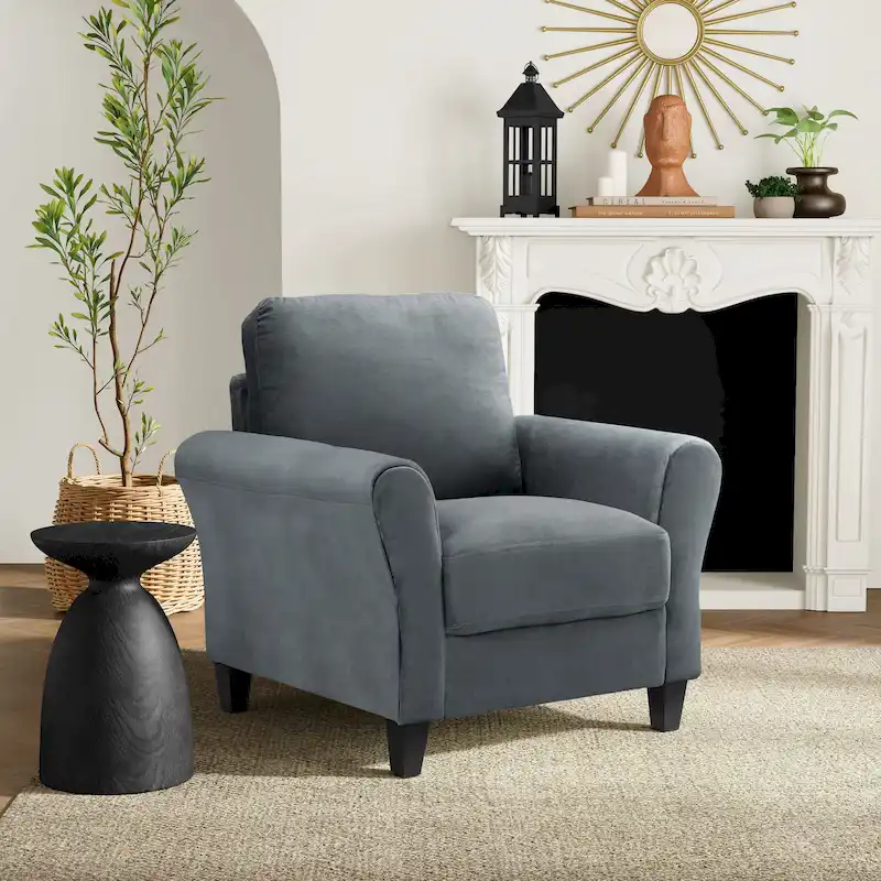 iLounge Waverly Microfiber Chair