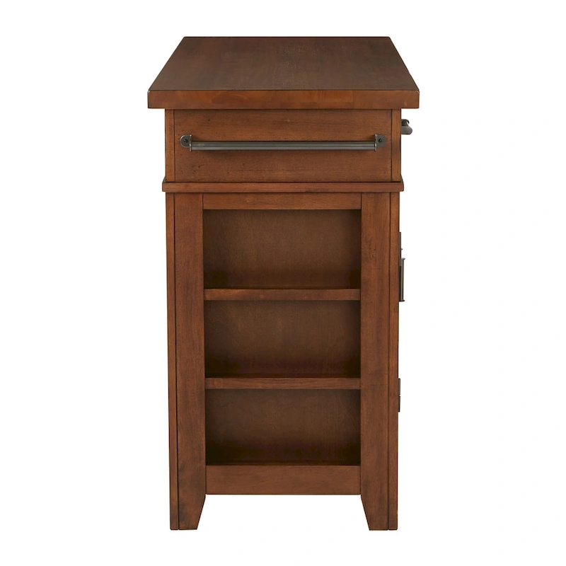 Copper Grove Mandevilla Oak Kitchen Island