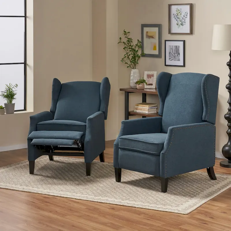 Contemporary Recliners (Set of 2)
