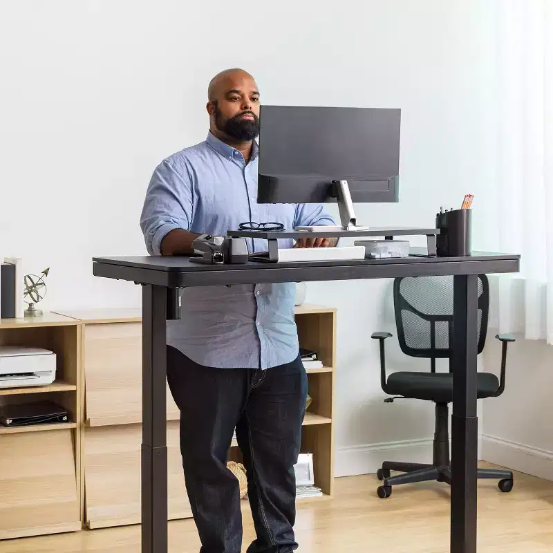 Electric Height Adjustable Standing Desk with USB Port