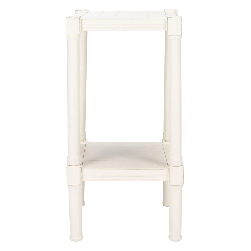 SAFAVIEH Nermira Square Accent Table - 13.8 W x 13.8 L x 28.3 H - 14Wx14Dx28H