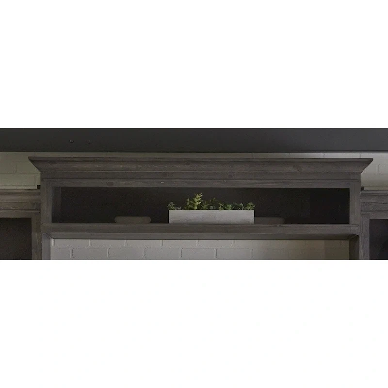 Dillworth Grey Entertainment Wall System Bridge