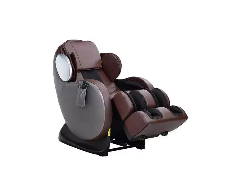 57" Pacari PU Massage Power Recliner Chair Chocolate - Acme Furniture: Luxury Faux Leather, USB Port, Metal Frame