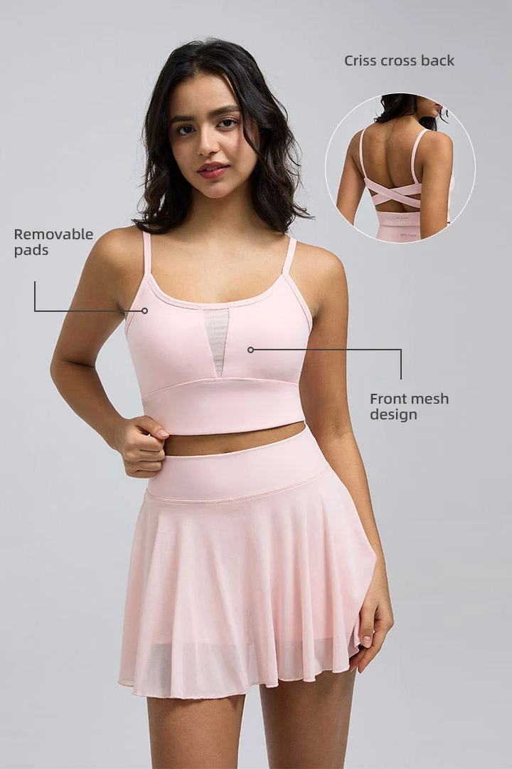 Criss Cross Sports Bra