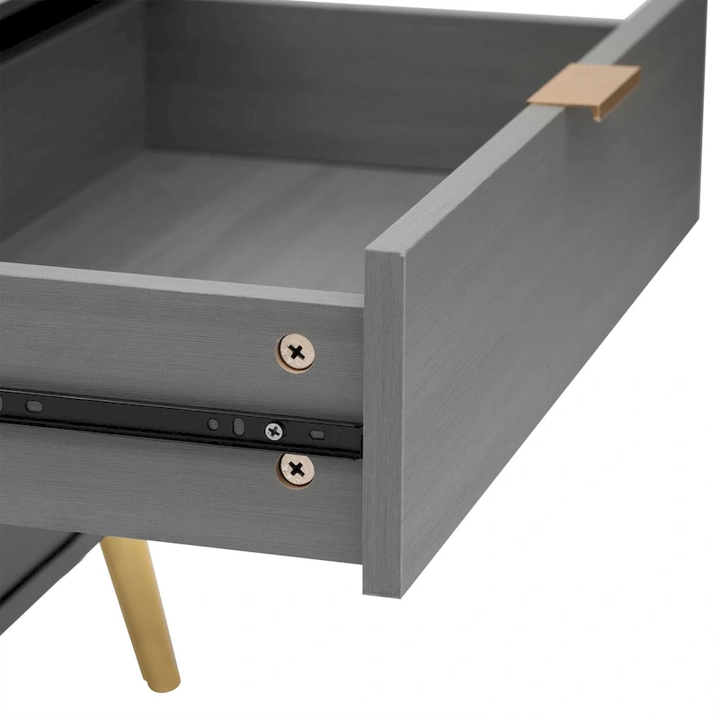 Modern Lift Top Coffee Table Multi Functional Table with Drawers