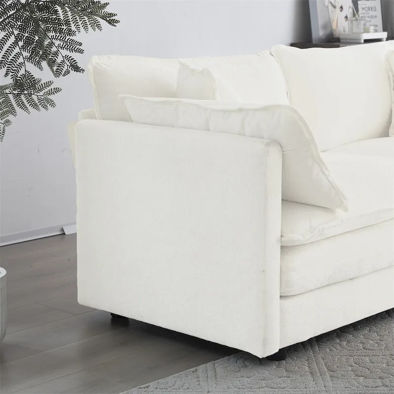 2 - Piece Living Room Set , 2 Pieces Upholstered Loveseat and Couch