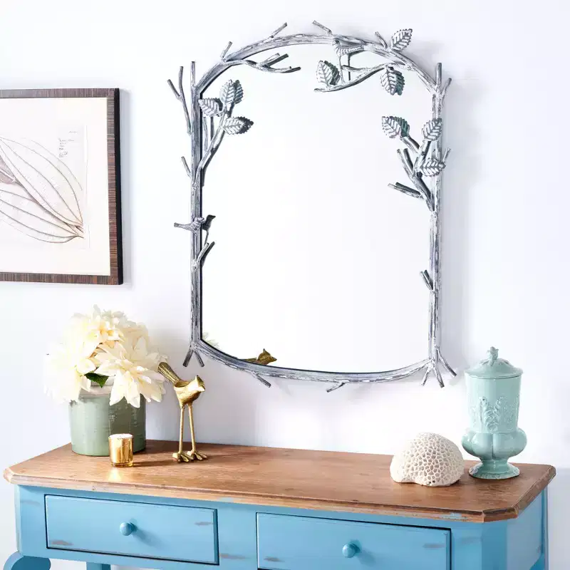 Fayth Mirror - 24 x 30.3 - Silver