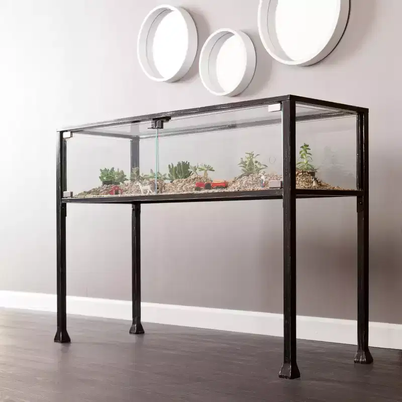 Terrarium Display Cabinet - Black - SEI