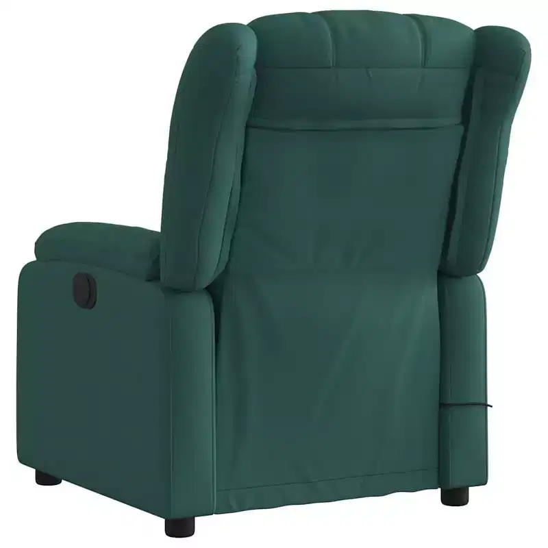 Massage Recliner Chair with Vibration & Adjustable Footrest
