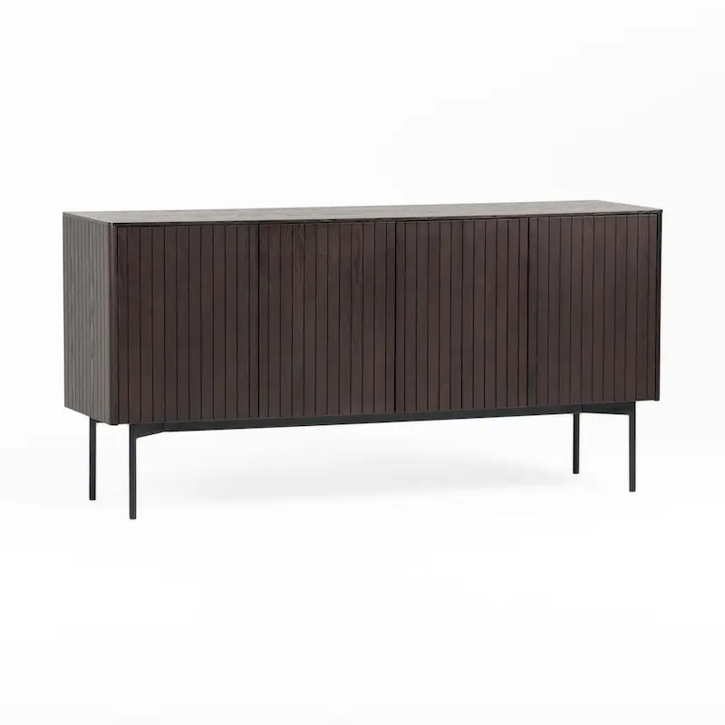 Modrest Calhoun Modern Smoked Ash Buffet