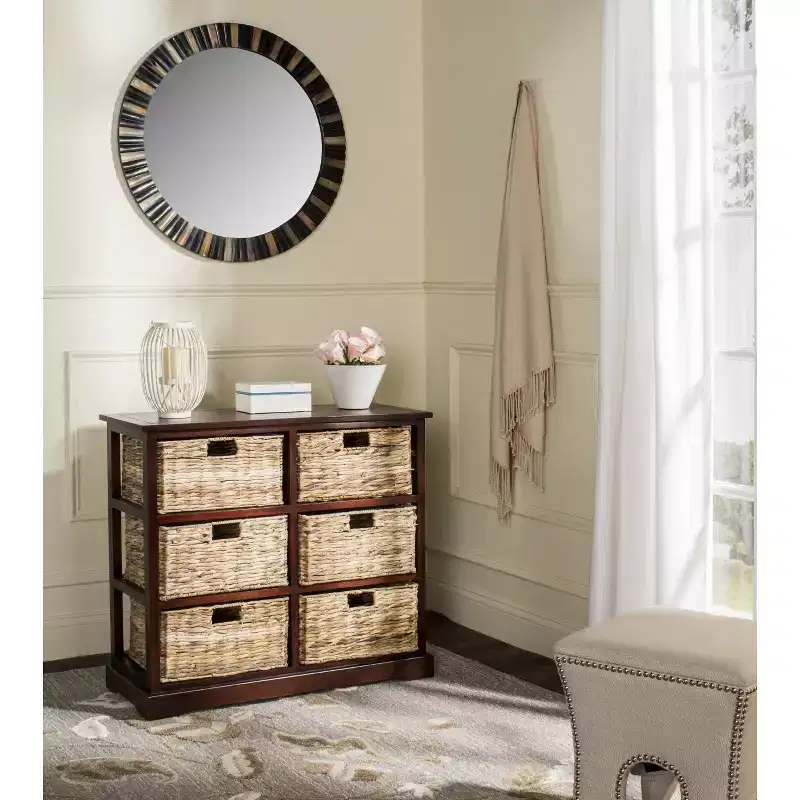 Keenan 6 Basket Storage Chest - AMH5740 - Safavieh Couture