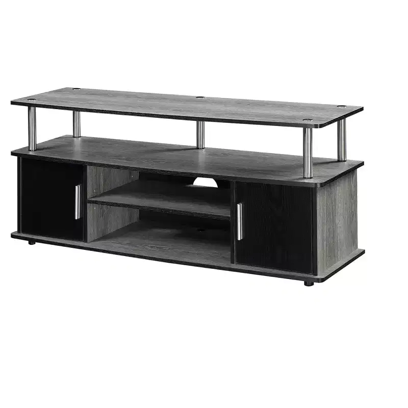 Breighton Home Catalina Entertainment Center with Storage Cabinets and Multiple Shelves TV Stand for TVs up to 60