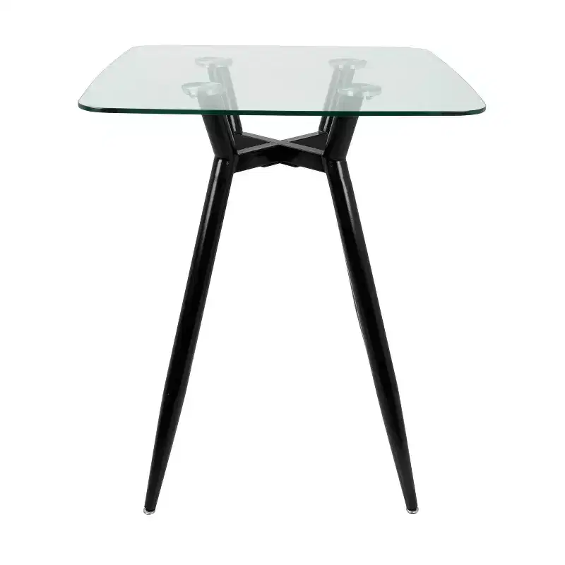 Clara Mid Century Modern Square Counter Table - LumiSource
