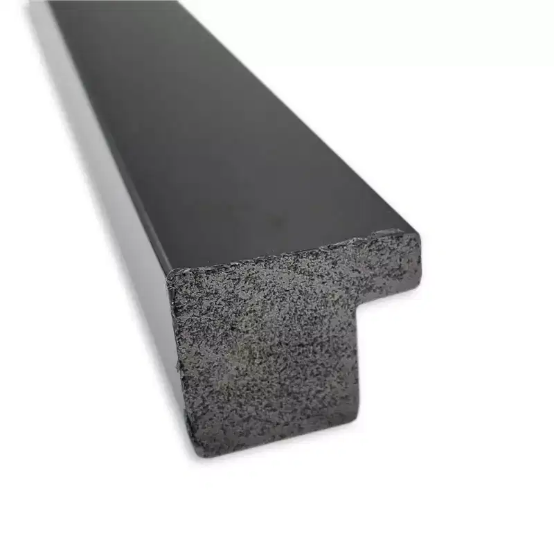 40 x 29 Non-Beveled Bathroom Wall Mirror Jet Black - Amanti Art: Rectangle, Polystyrene Frame, Wall Mounted