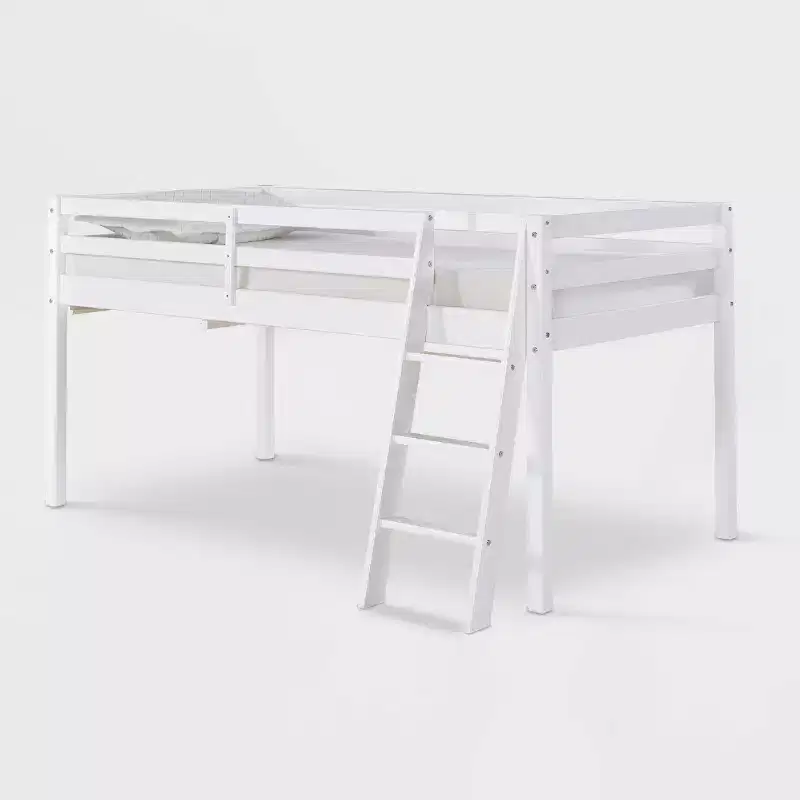 Twin Roxy Junior Kids' Loft Bed White - Bolton Furniture