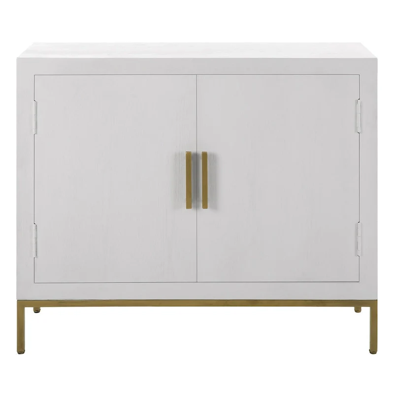 Front Range White 2 Door Cabinet - 40.25W x 34H x 13D