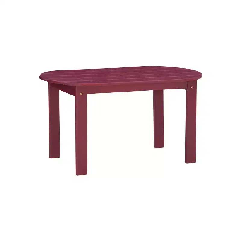 Adirondack Oval Coffee Table - Linon