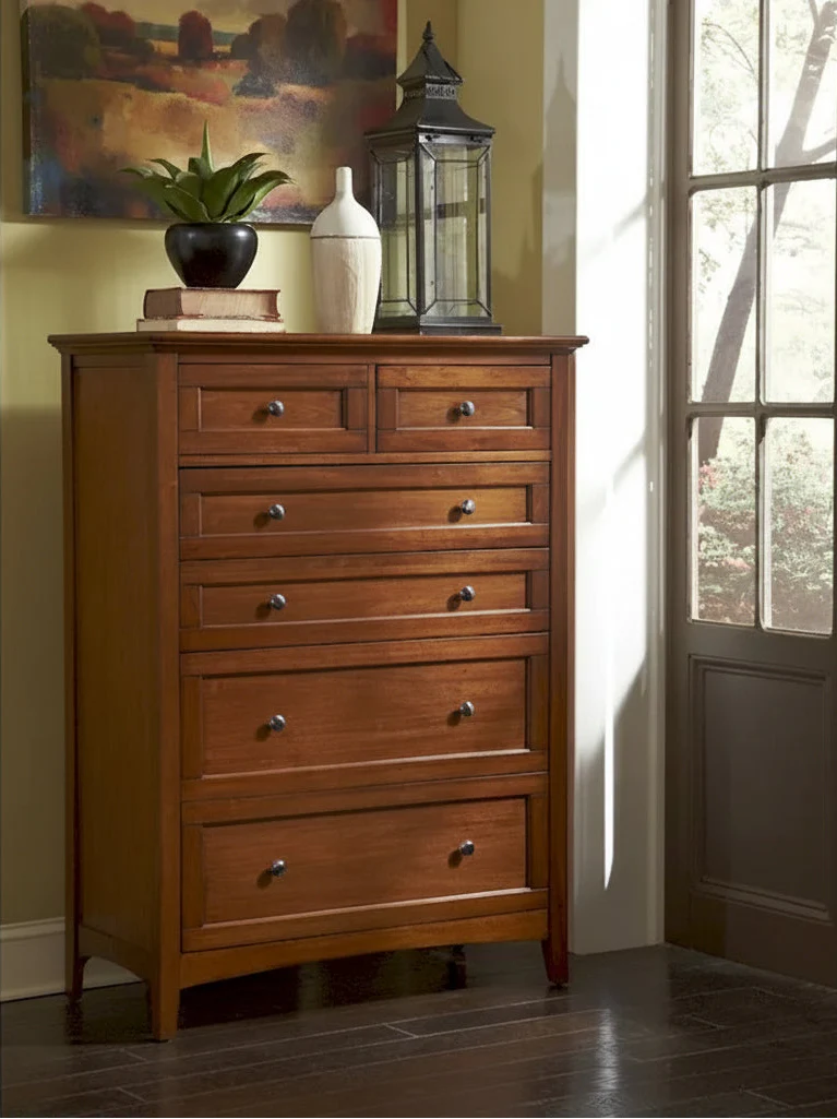 Aiden Solid Wood 6-drawer Chest