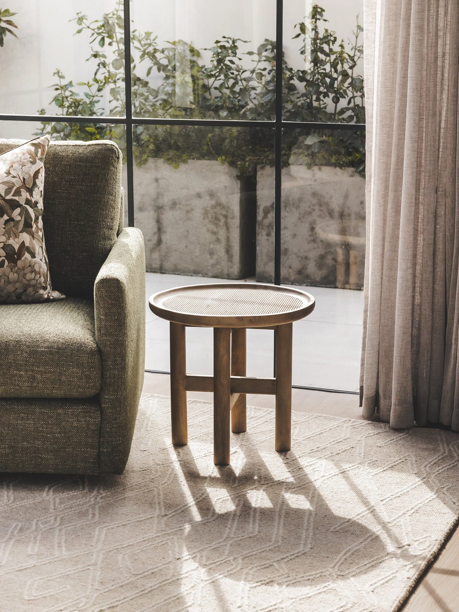 Classic Wood Coffee Table for Living Room