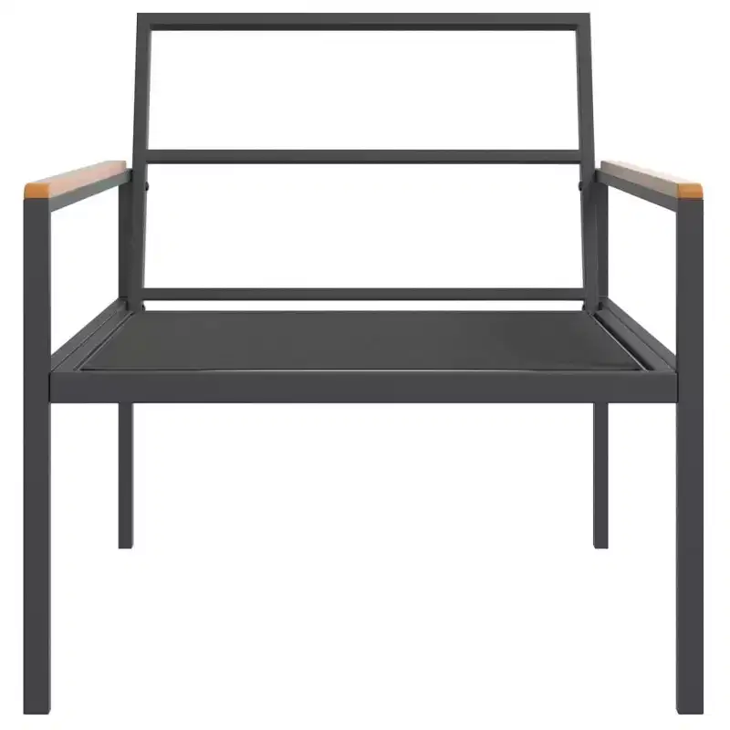 vidaXL Garden Lounge Set Anthracite, Light Grey