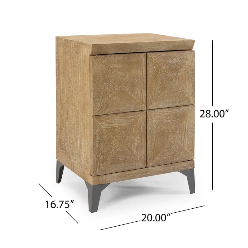 Handcrafted Mango Wood Cabinet