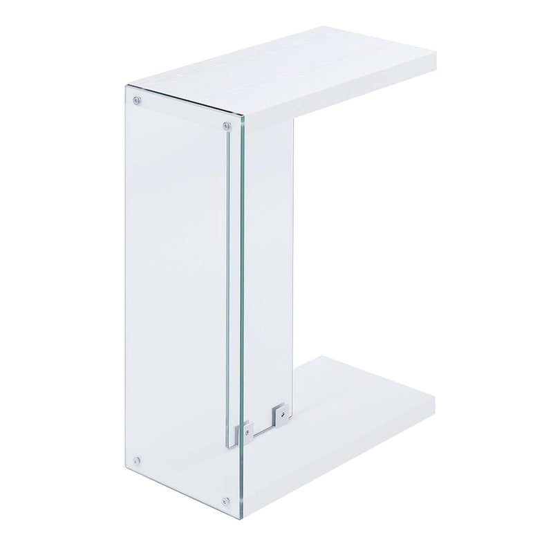 Glass C End Table
