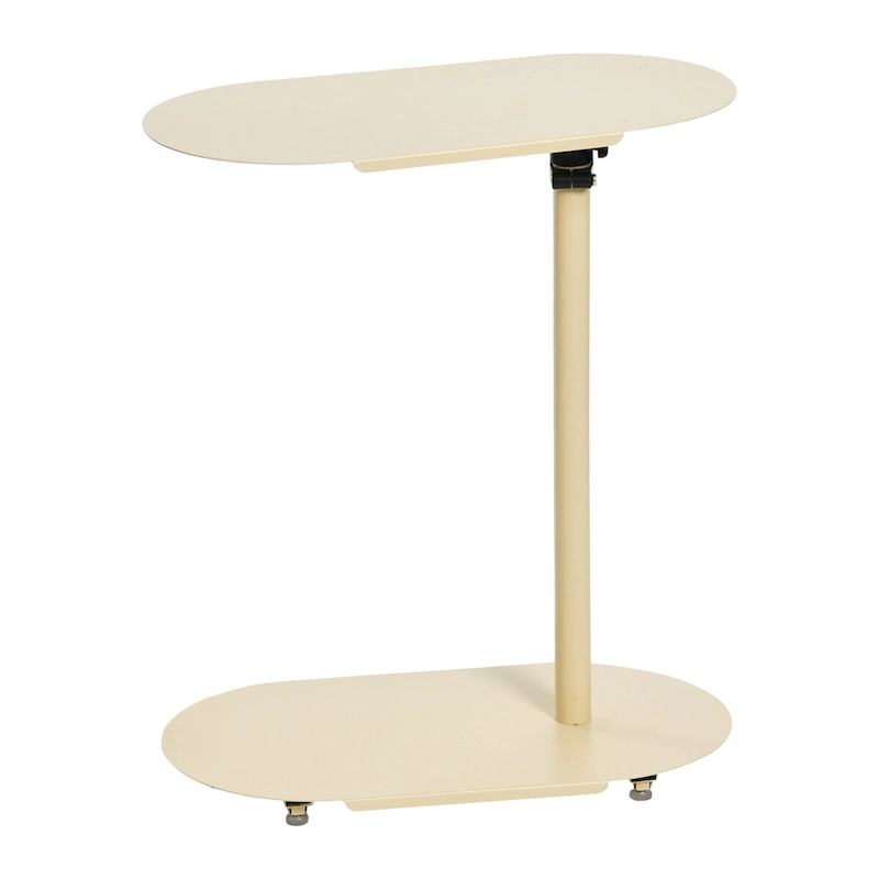 Modern Adjustable C-Shaped End Table - 20.0L x 11.0W x 32.0H