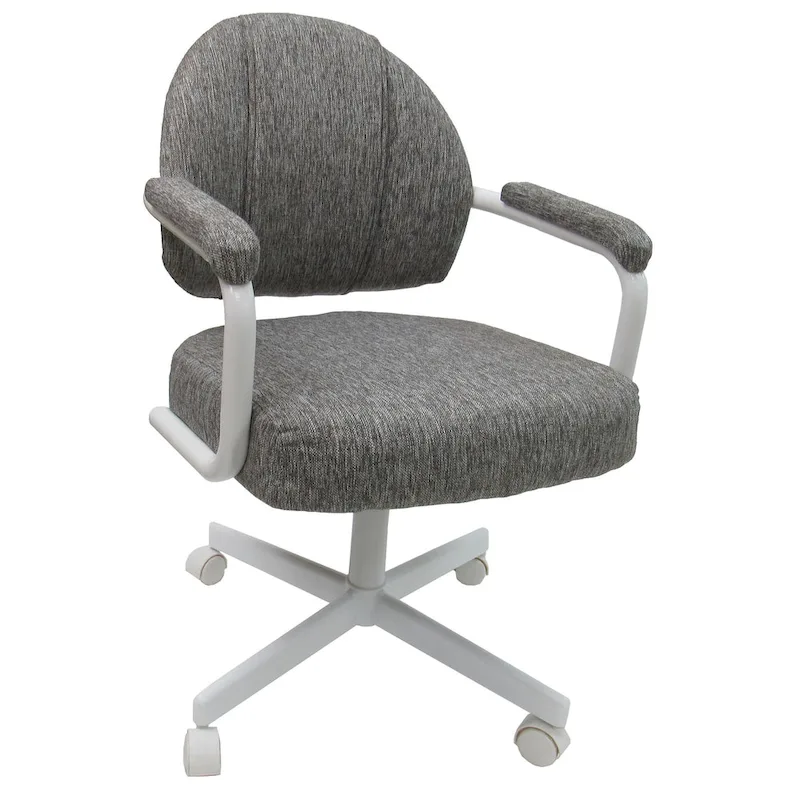 Swivel Tilt Kitchen Chair with Wheels M-70 Casters - N/A