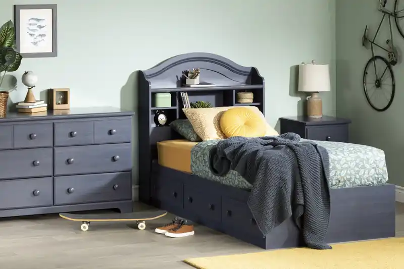 6-drawer Dresser - Blueberry