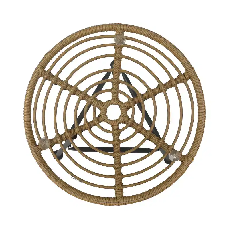 Lehrman 3pc Faux Wicker Chat Set: Steel Frame, Weather-Resistant, Christopher Knight Home