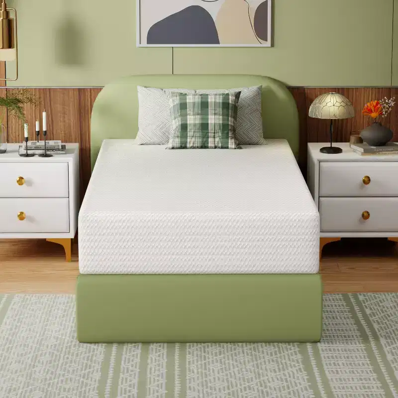 10 Inch Mattress Gel Memory Foam Mattress Medium Firmness Mattresses for Cool Sleep & Pressure Relief CertiPUR-US Certified