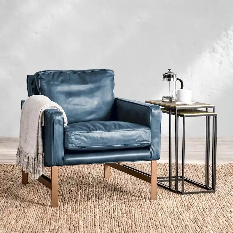 Classic Home Leather Club Chair